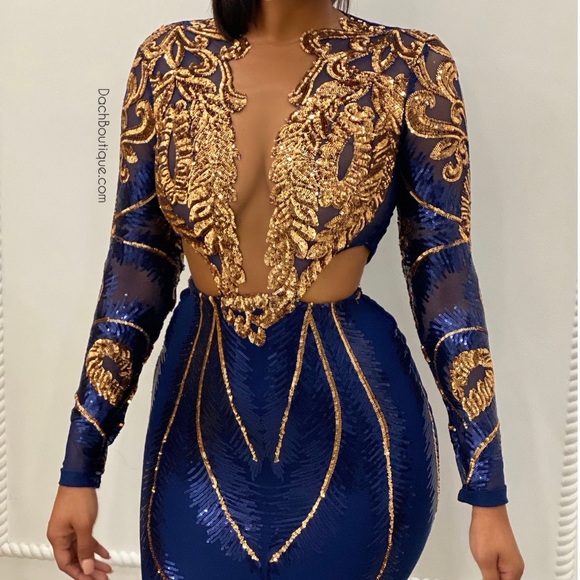Dach Boutique Dresses & Skirts - Athena Winter Edition Bodycon Sequins Dress